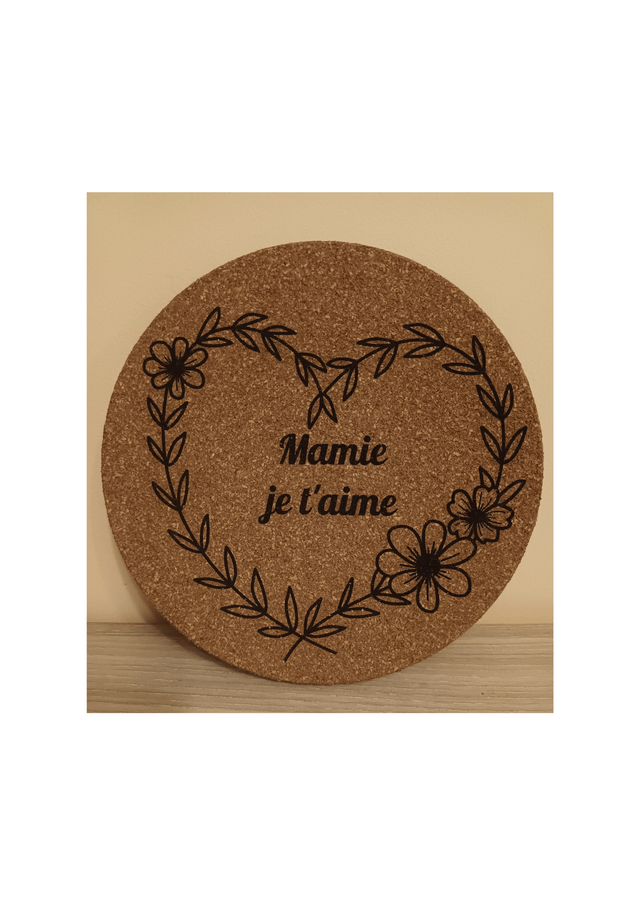  Dessous de Plat Mamie Je t'Aime 