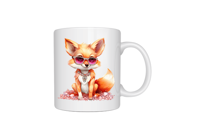 Mug motif renard