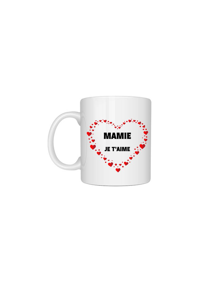 Mug motif mamie je t'aime