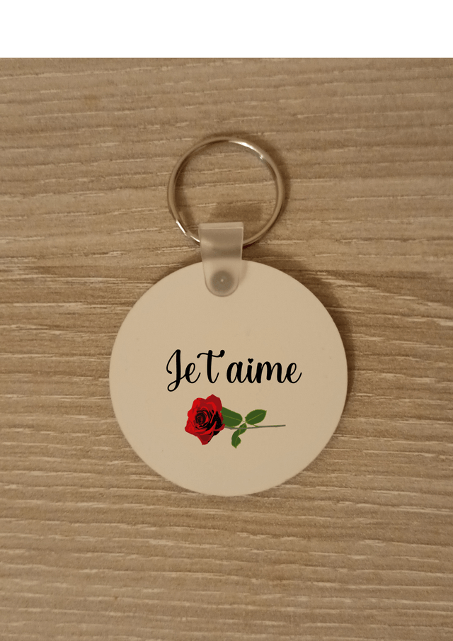 Porte clé je t'aime