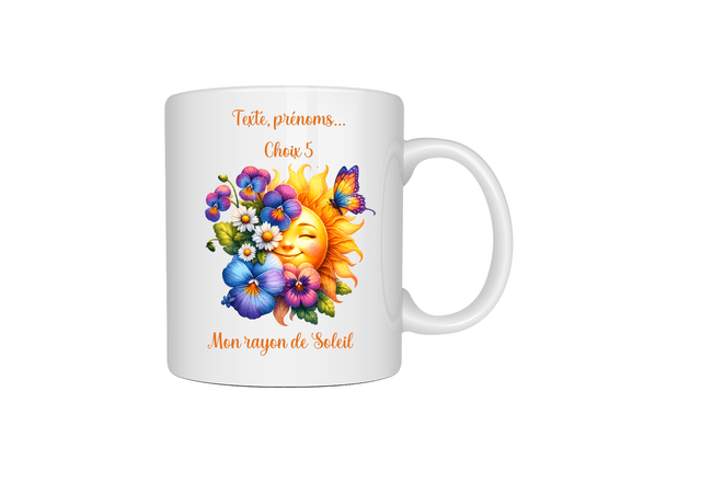 Mug motif  soleil