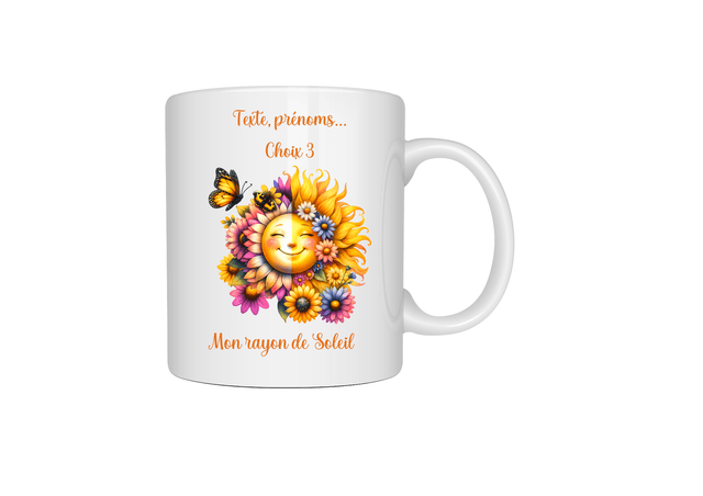 Mug motif  soleil