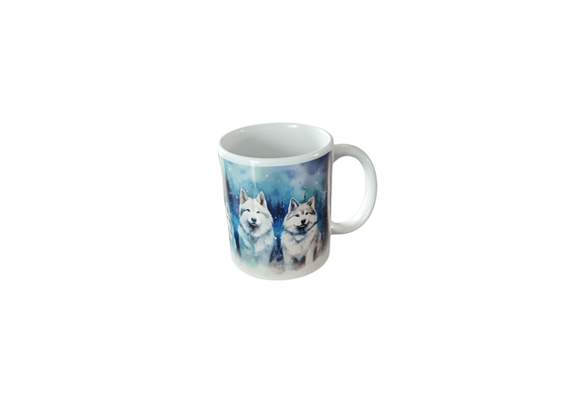 Mug motif loup