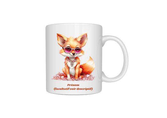 Mug motif renard