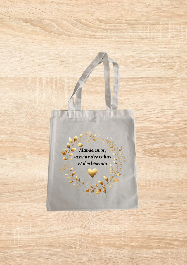 Sac fourre tout mamie en or  la reine des câlin 