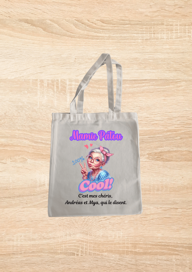 Sac fourre tout  mamie cool 