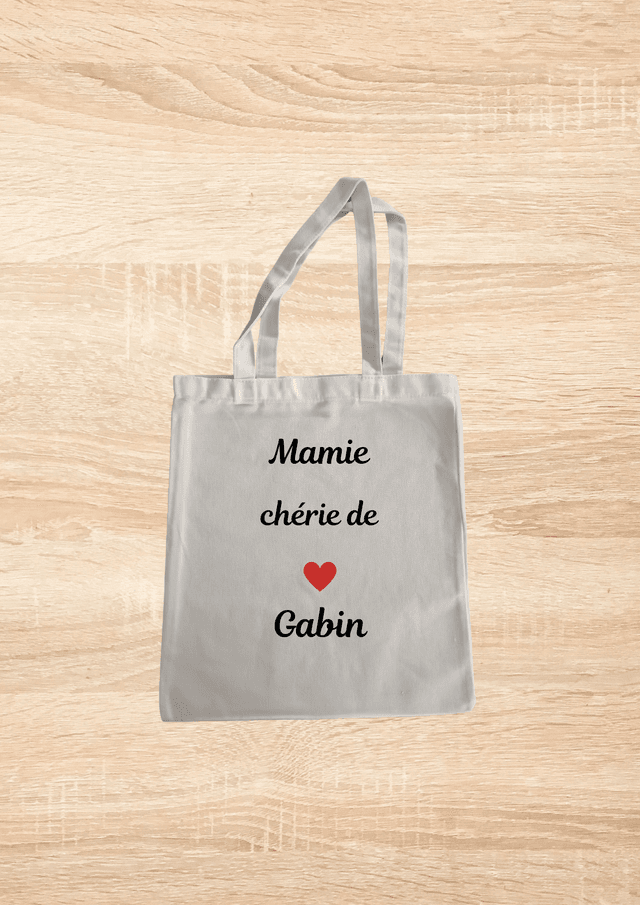 Sac fourre tout mamie chérie