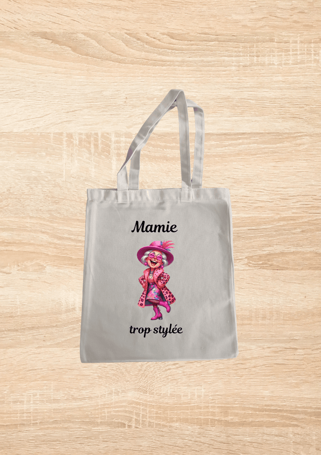 Sac fourre tout mamie trop stylée