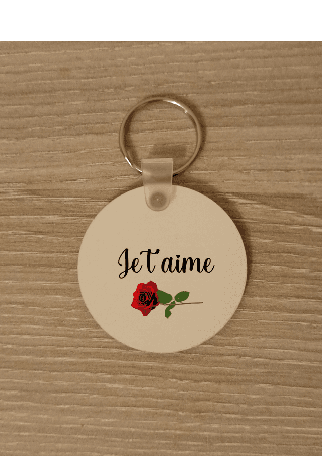 Porte clé je t&#039;aime