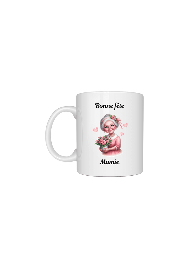 Mug motif bonne fête mamie 